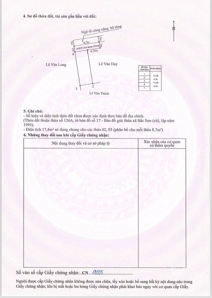 Đất nền Bắc Sơn, An Dương 50m² giá 1.3 tỷ - Đầu tư sinh lời lý tưởng!
