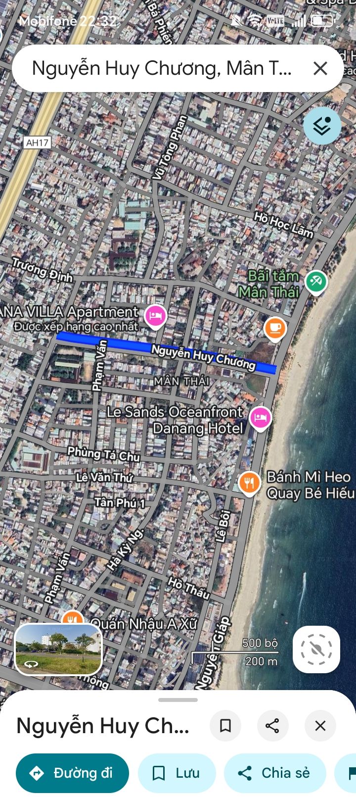 Đất 2 Mặt Tiền Nguyễn Huy Chương, Mân Thái 258m² - Cơ hội đầu tư lý tưởng!