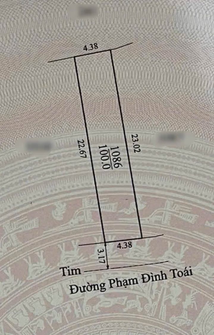 Đất nền Phạm Đình Toái Huế 100m² chỉ 1.89 tỷ - Vị trí đắc địa, sổ hồng chính chủ!