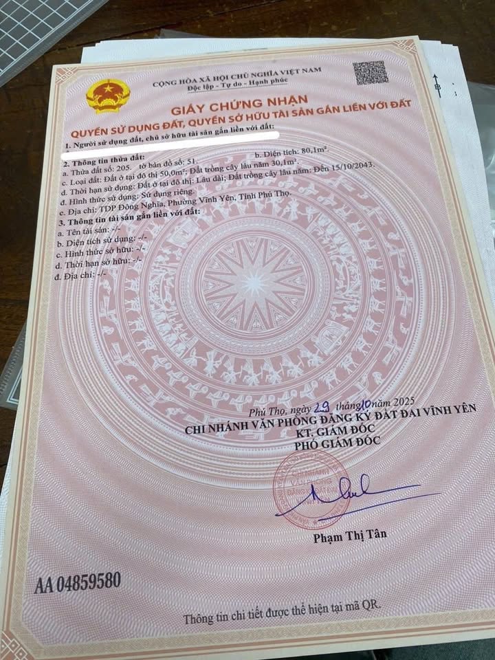 Đất nền Đồng Tâm Vĩnh Yên 80m² giá 1.1 tỷ - Tiềm năng phát triển cao!