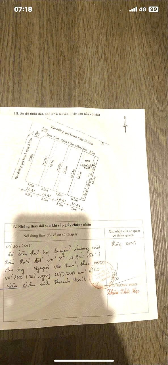 Đất nền Quảng Thắng, Thanh Hóa 80m² giá 4 tỷ - Sổ đỏ chính chủ, bán gấp!