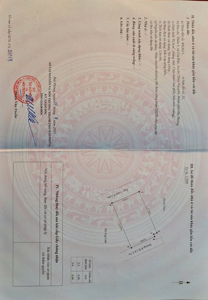 Đất nền Bạch Đằng Hải Phòng 100m² giá 1.2 tỷ - Đầu tư sinh lời ngay!