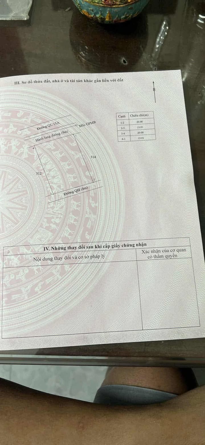 Đất nền mặt tiền kinh doanh Quốc lộ 15, xã Hương Đô, 300m² - Phù hợp đầu tư sinh lời!