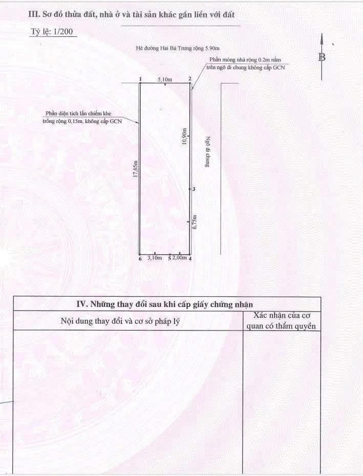Nhà mặt đường Hai Bà Trưng, Cát Dài 90m² giá 21.9 tỷ - Đầu tư sinh lời tốt!