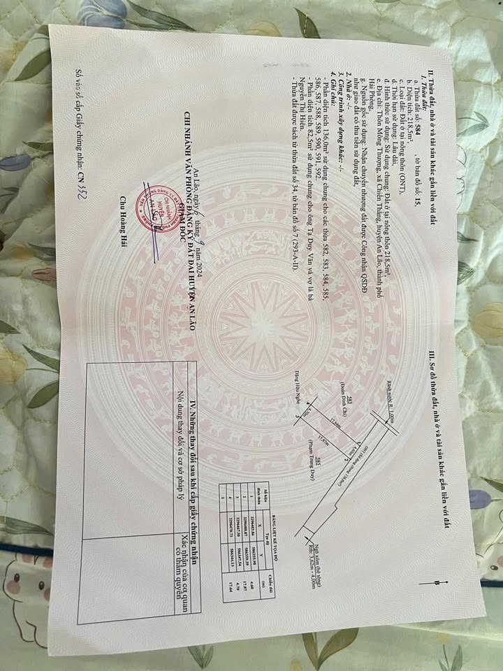 Đất nền xã Chiến Thắng, An Lão 80m² giá chỉ 700 triệu - Đầu tư sinh lời ngay!