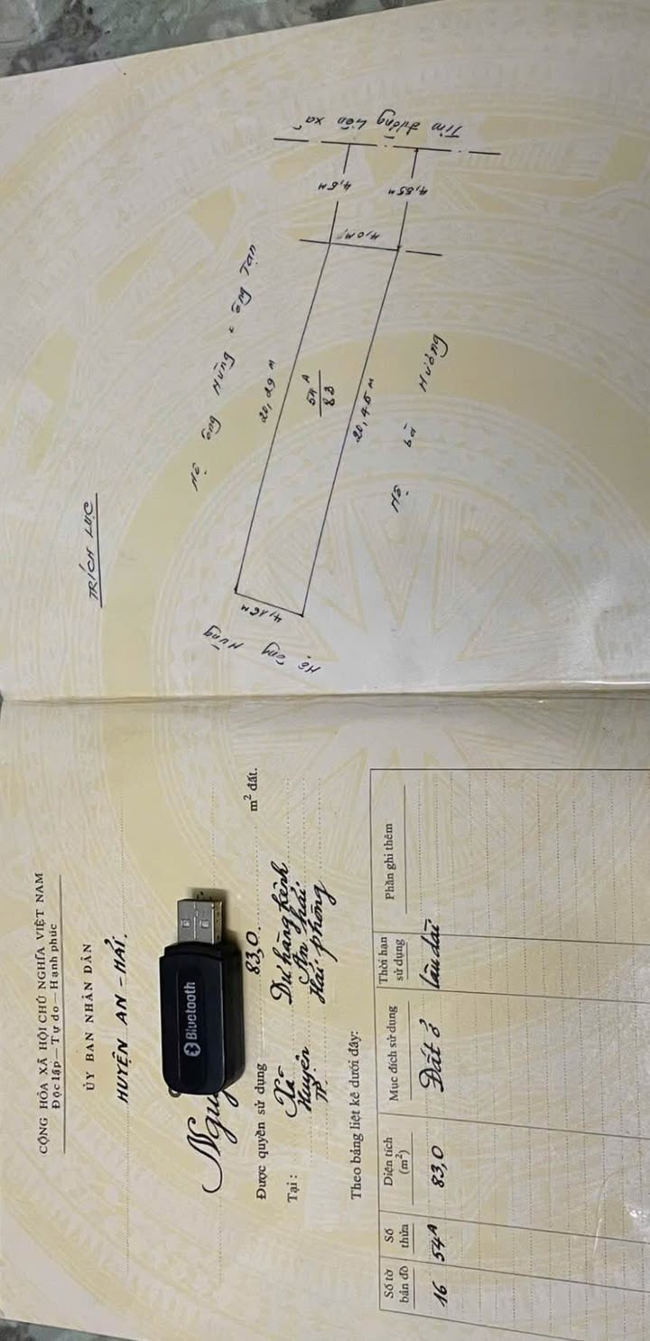 Nhà mặt đường Miếu Hai Xã, Dư Hàng, Lê Chân 83m² giá 9.5 tỷ - Chính chủ bán gấp!