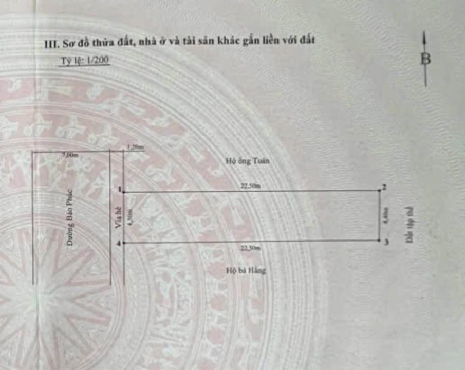 Đất Bảo Phúc Hải An 100m² giá 6.1 tỷ - Sổ đỏ chính chủ, không bốt điện