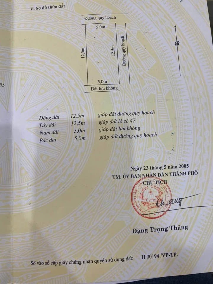 Đất nền Khu TDC Phú Khánh 62.5m² giá chỉ 3.1 tỷ - Cơ hội đầu tư tuyệt vời!