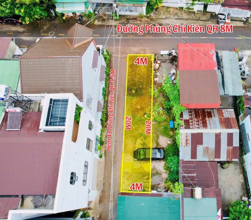 Đất góc 2 mặt tiền Phùng Chí Kiên, Buôn Ma Thuột 80m² giá 4.15 tỷ - Vị trí đắc địa, tiện ích đầy đủ