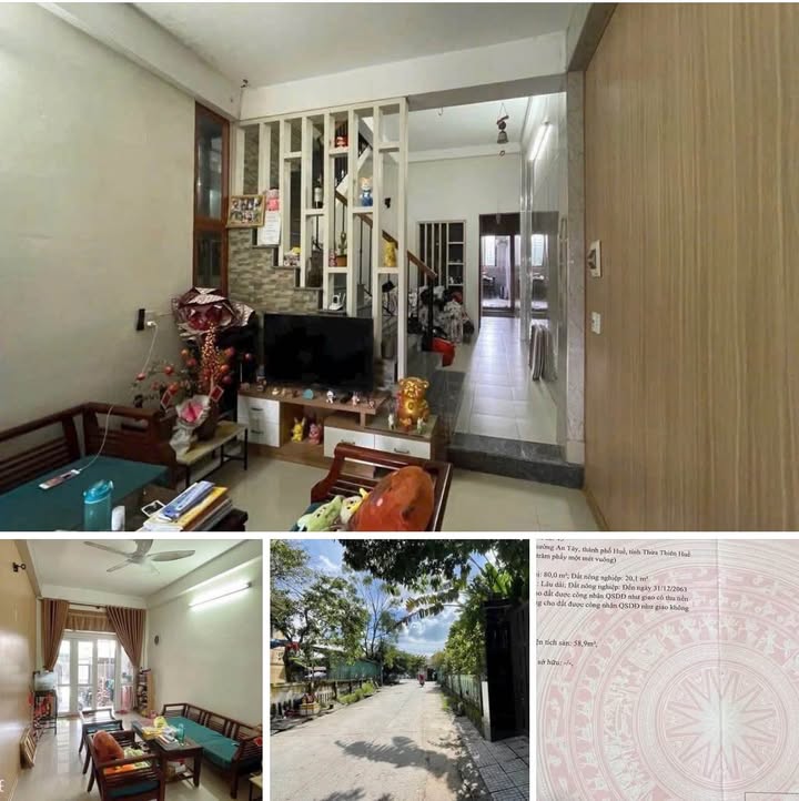 Nhà 2 tầng kiệt ô tô đường Nguyễn Khoa Chiêm, TP. Huế 100m² - Giá chỉ 2.7 tỷ!