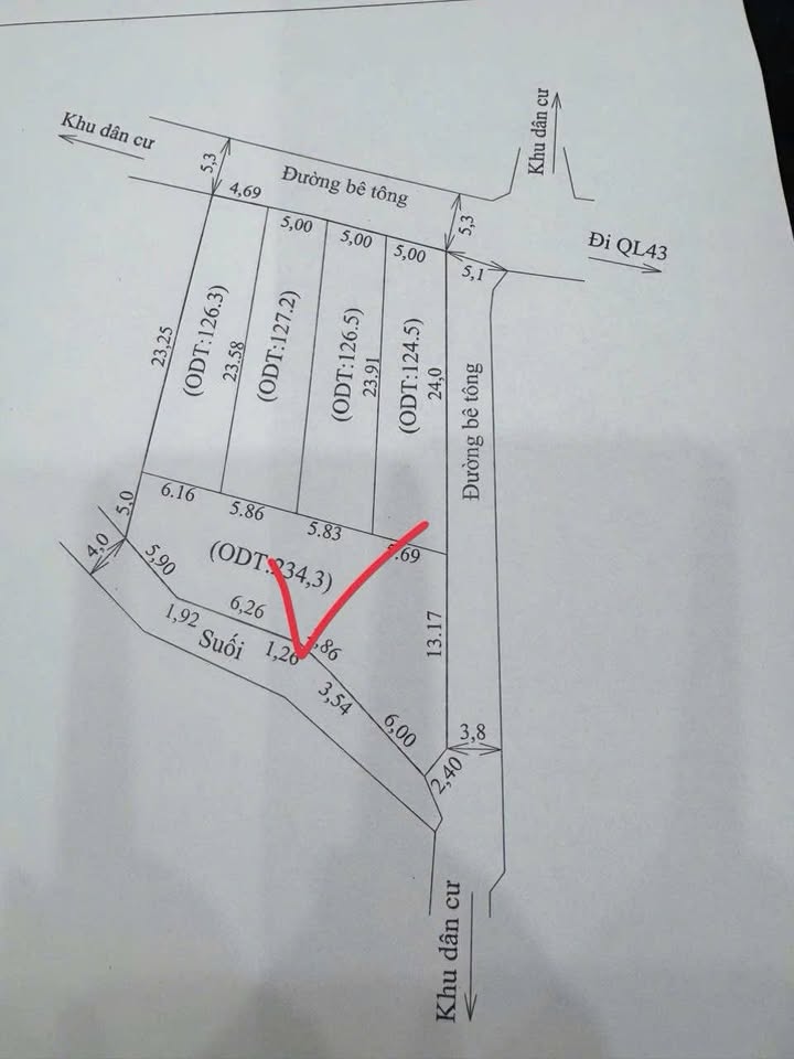 Đất nền Nà Bó, Mai Sơn 234m² giá chỉ 1.35 tỷ - Vị trí trung tâm, tiện ích đầy đủ!