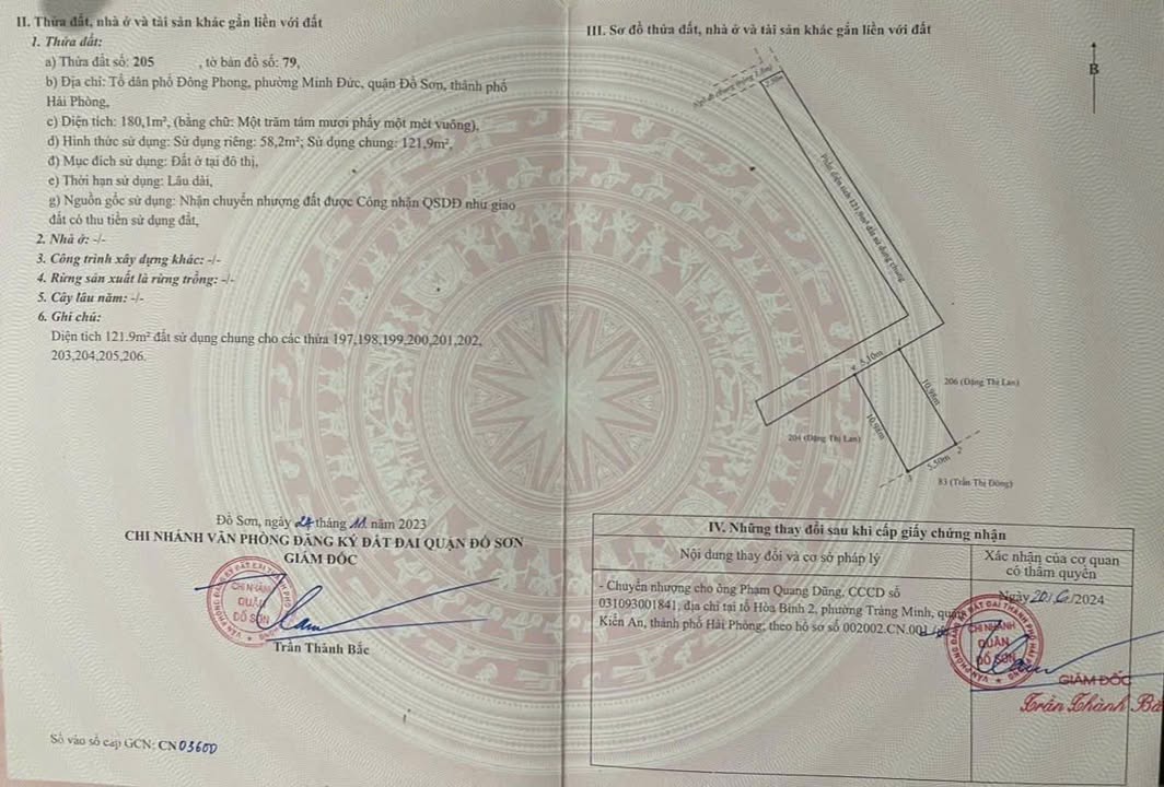 Đất nền Minh Đức Đồ Sơn 58.2m² giá 900 triệu - Cơ hội đầu tư vàng!