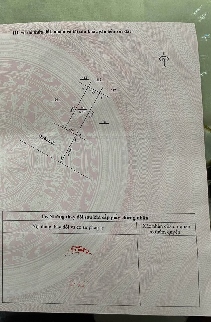 Đất nền 60m² mặt tiền 4m tại Gò Bố Về, Sơn Tây - Giá 2.2 tỷ, sổ đỏ chính chủ!