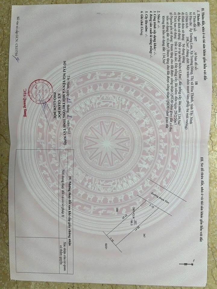 Nhà phố Trường Lưu, Long Hoa 207m² giá 1.05 tỷ - Gần khu dân cư sầm uất!