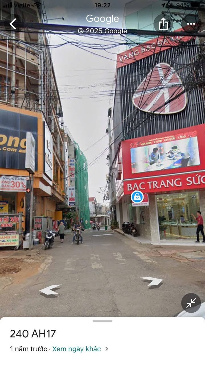 Đất mặt tiền đường Cao Đạt, Buôn Ma Thuột 126m² giá 6 tỷ - Kinh doanh sầm uất!