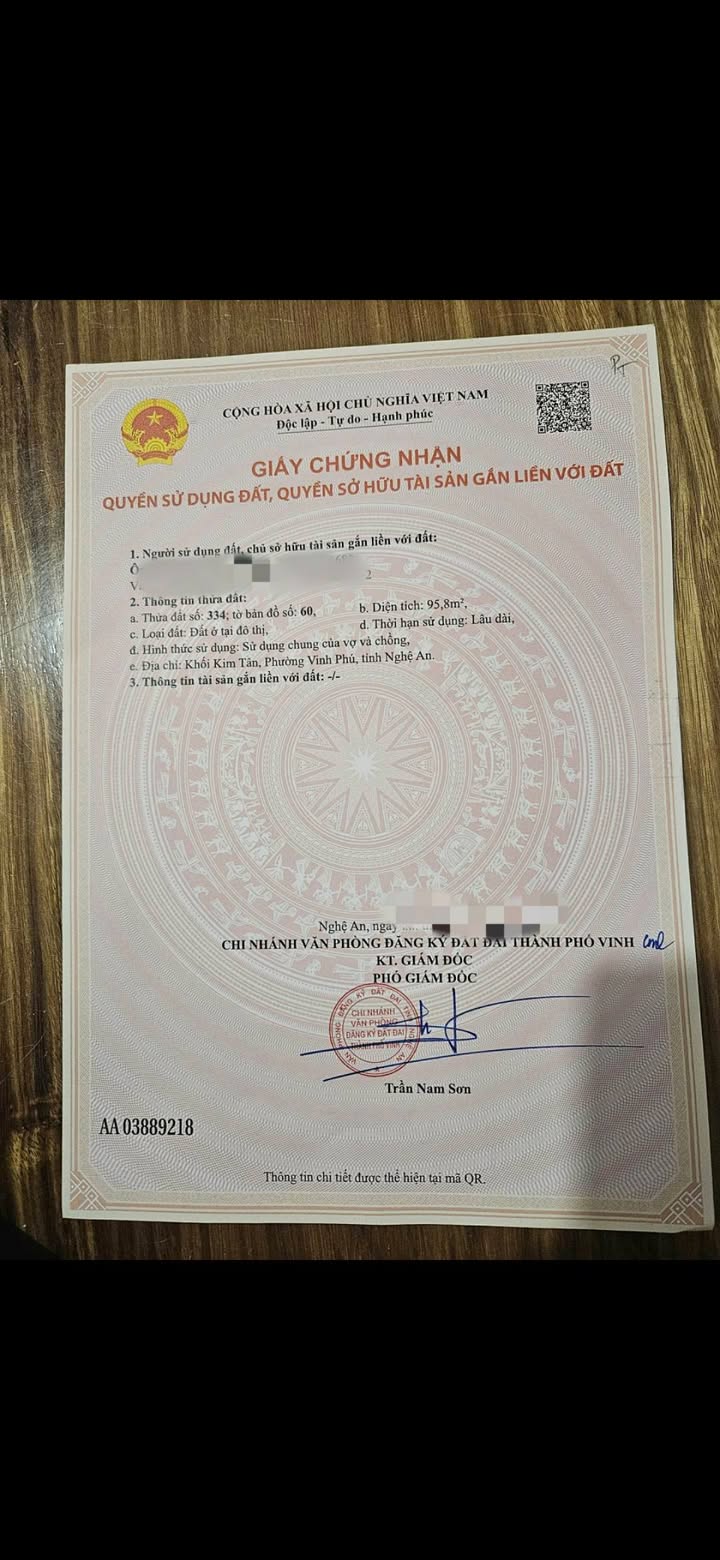 Đất nền Nghi Ân 96m² giá 1.2 tỷ - Vị trí đẹp, gần trường học!