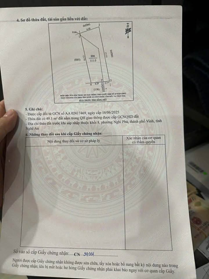 Đất nền lô góc mặt đường Trần Đình Quán, Nghi Phú 111m² giá 4.1 tỷ - Đầu tư sinh lời cao!