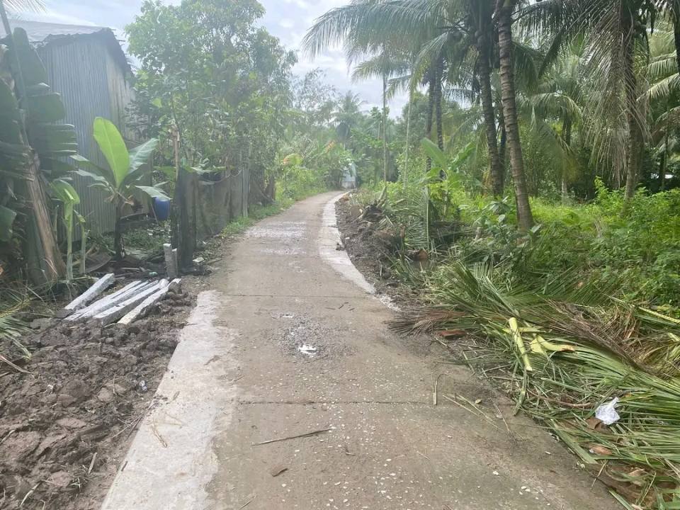 Đất nền 100m² mặt tiền ấp Ô Tưng B, Cầu Kè - Giá chỉ 130 triệu!