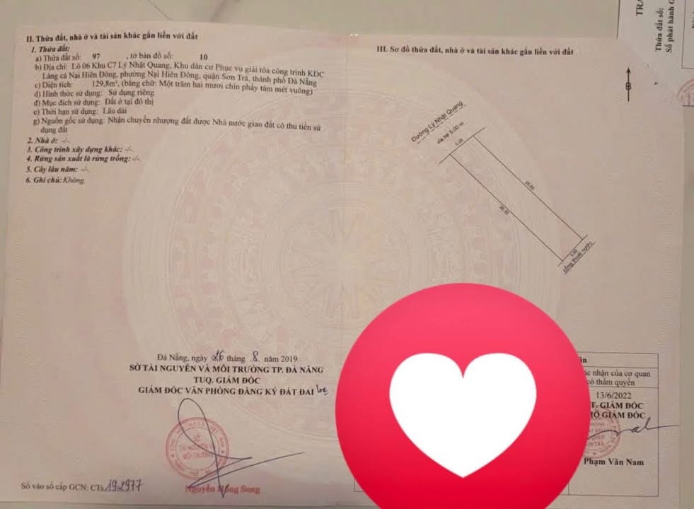 Đất nền Nại Hiên Đông, Sơn Trà 130m² - Giá cực rẻ, đầu tư sinh lời ngay!