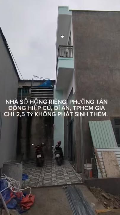 Nhà đẹp Dĩ An 85m² giá 2.5 tỷ - Sổ hồng riêng, sẵn sàng vào ở!