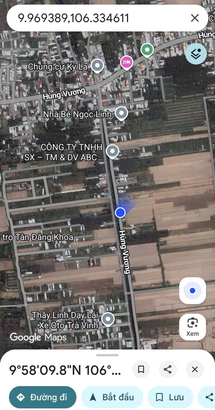 Đất thổ cư 2.300m² tại Trà Vinh - Tiềm năng phát triển mạnh mẽ!