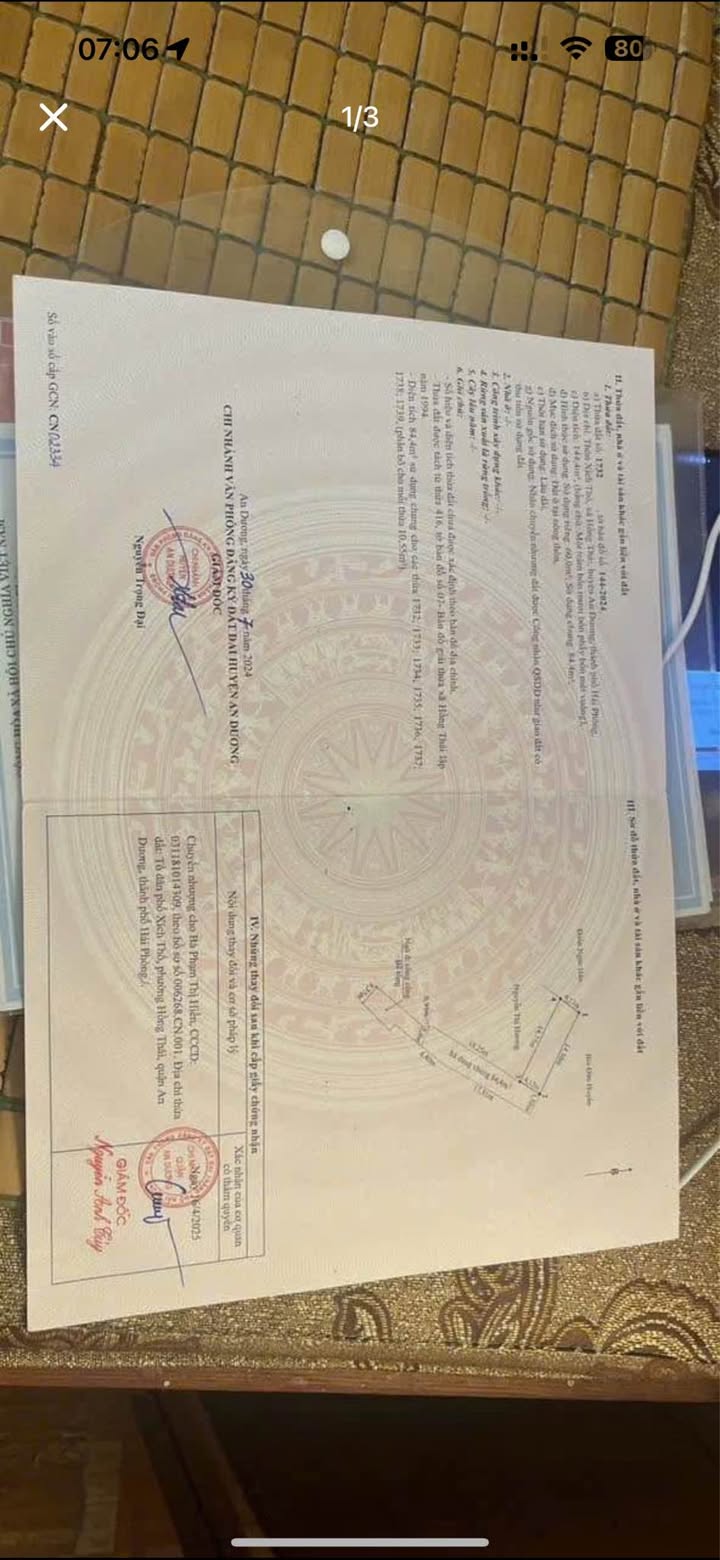 Đất nền Hồng Thái, An Dương 60m² giá 800 triệu - Cơ hội vàng cho nhà đầu tư!