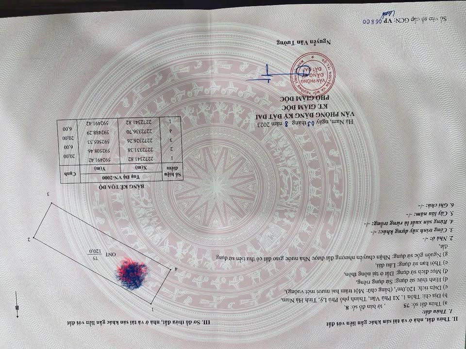 Đất nền KĐT Tây Phù Vân, 120m² giá 3.3 tỷ - Đầu tư sinh lời tuyệt vời!