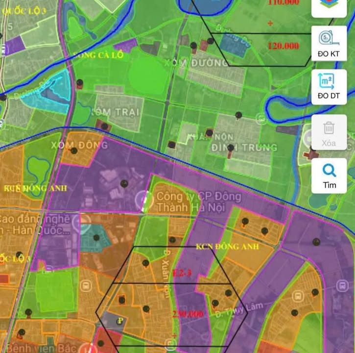 Đất nền đường Thông, xã Xuân Nộn, 80m² - Mặt tiền 6m, ô tô tránh nhau!