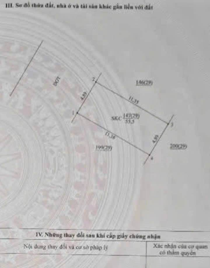 Đất dịch vụ Tân Tây Đô Đan Phượng 55.5m² - Vị trí đẹp, giá đầu tư tốt!