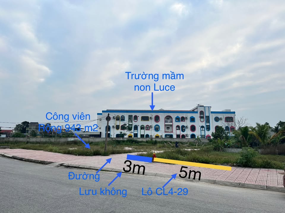Đất nền Vạn Thắng 1, Nghi Sơn 119m² giá 2.3 tỷ - Mặt tiền thoáng đẹp, gần công viên!