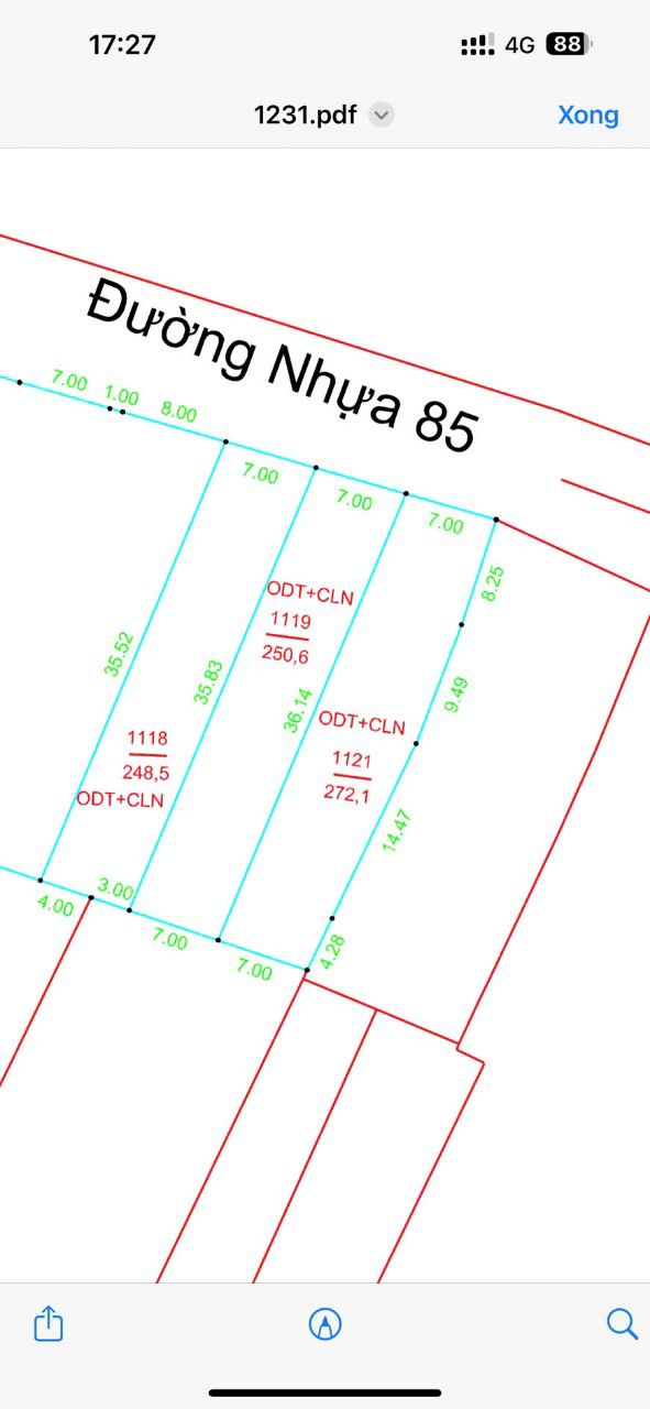 Đất nền Hòa Long 252m² giá 2.2 tỷ - Cơ hội đầu tư lý tưởng!