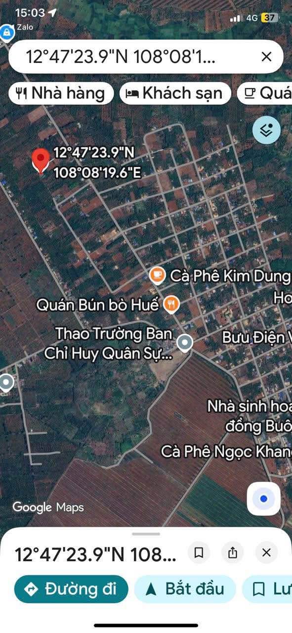 Đất 2 mặt tiền Ea Drơng, Cư M'gar 1.080m² giá 1.92 tỷ - Tiềm năng đầu tư lớn!