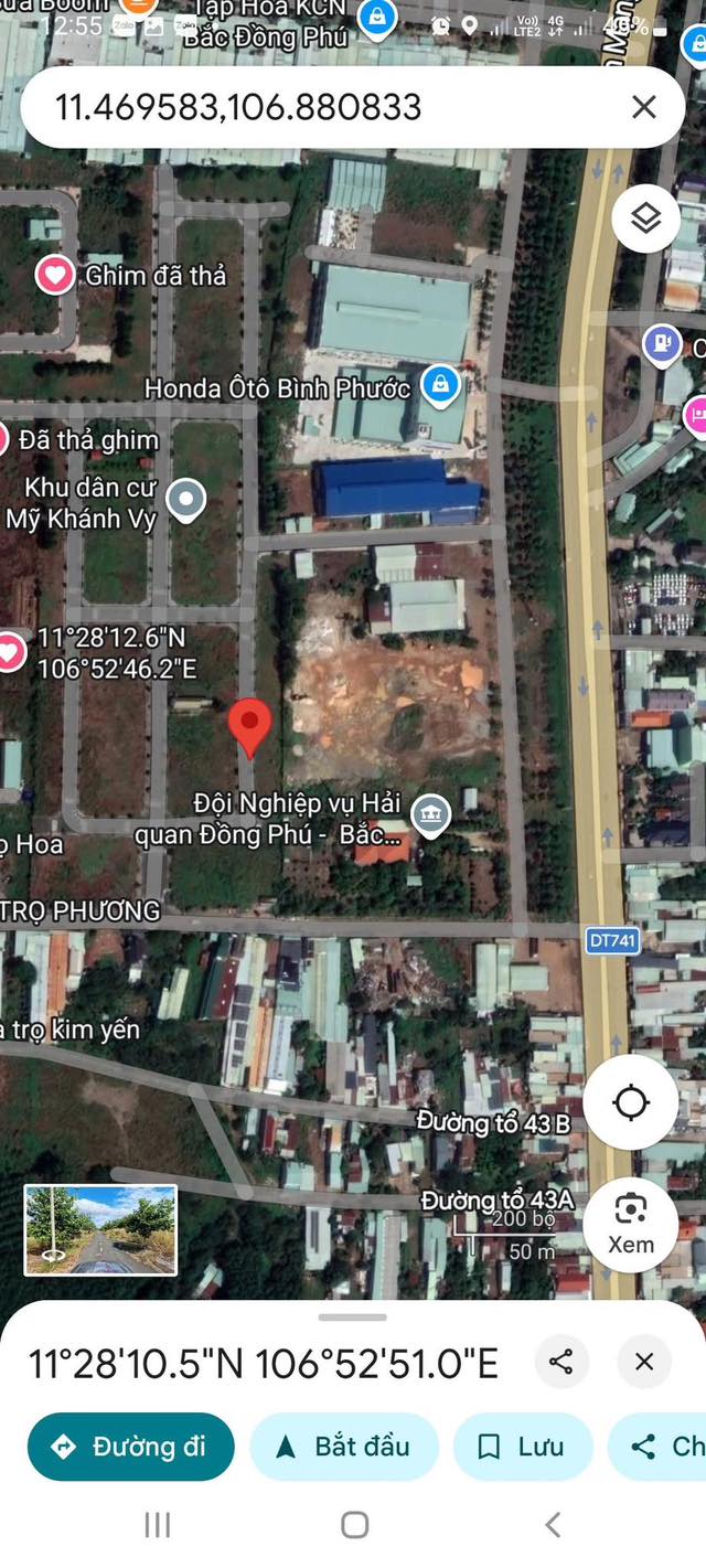 Đất thổ cư 85m² tại khu dân cư KCN Bắc Đồng Phú - Giá thỏa thuận hấp dẫn!