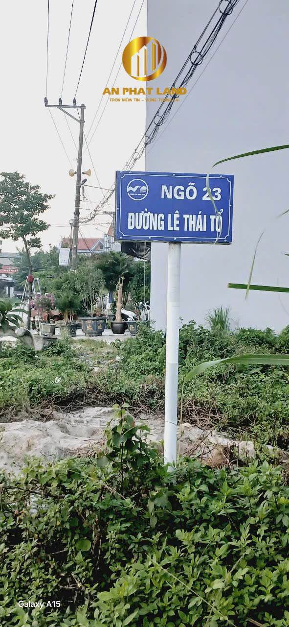 Đất nền ngõ 23 Lê Thái Tổ Ninh Khánh 102m² - Hướng Bắc, giá thỏa thuận!