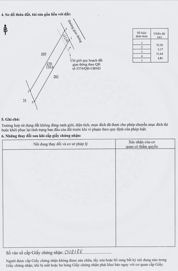 Lô đất đẹp Sông Ray – Cẩm Mỹ 129,6m² giá chỉ 300 triệu - Sổ hồng chính chủ!