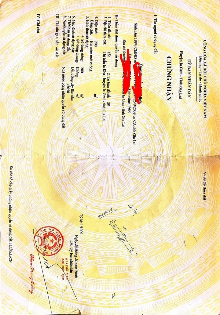 Đất nền đẹp tại Ia Kha, Ia Grai, Gia Lai - Diện tích 200m² giá chỉ 400 triệu!