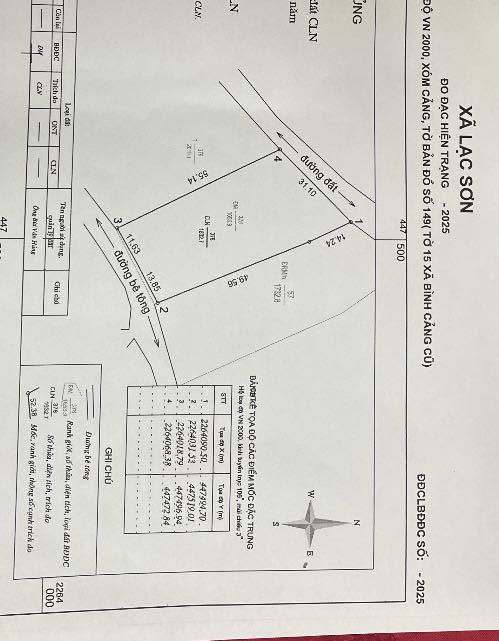 Đất thổ cư 1633m² tại Vũ Bình, Lạc Sơn - Giá chỉ 600 triệu, đầu tư sinh lời cao!