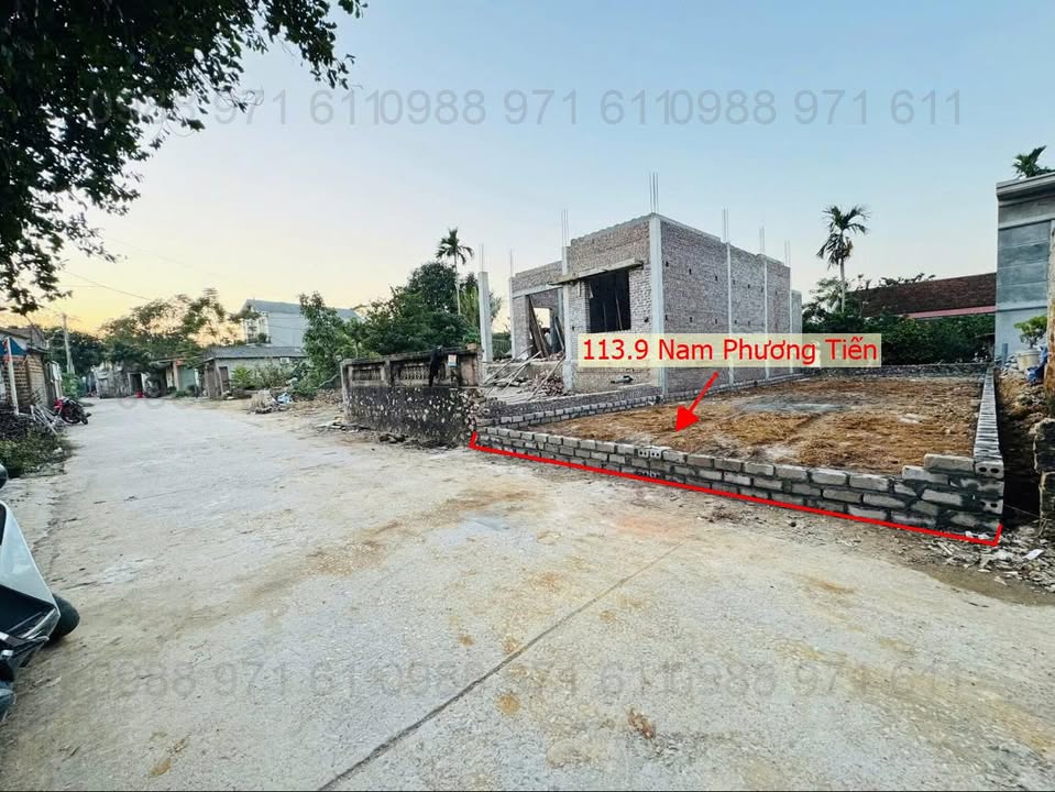 Đất nền Nam Phương Tiến 113.9m² - Sổ đỏ chính chủ, giá thỏa thuận!