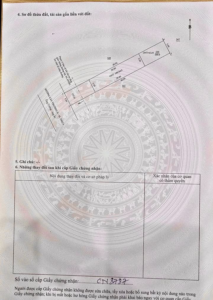 Đất nền Cây Trường II, Bàu Bàng 200m² giá 700 triệu - Đầu tư sinh lời ngay!