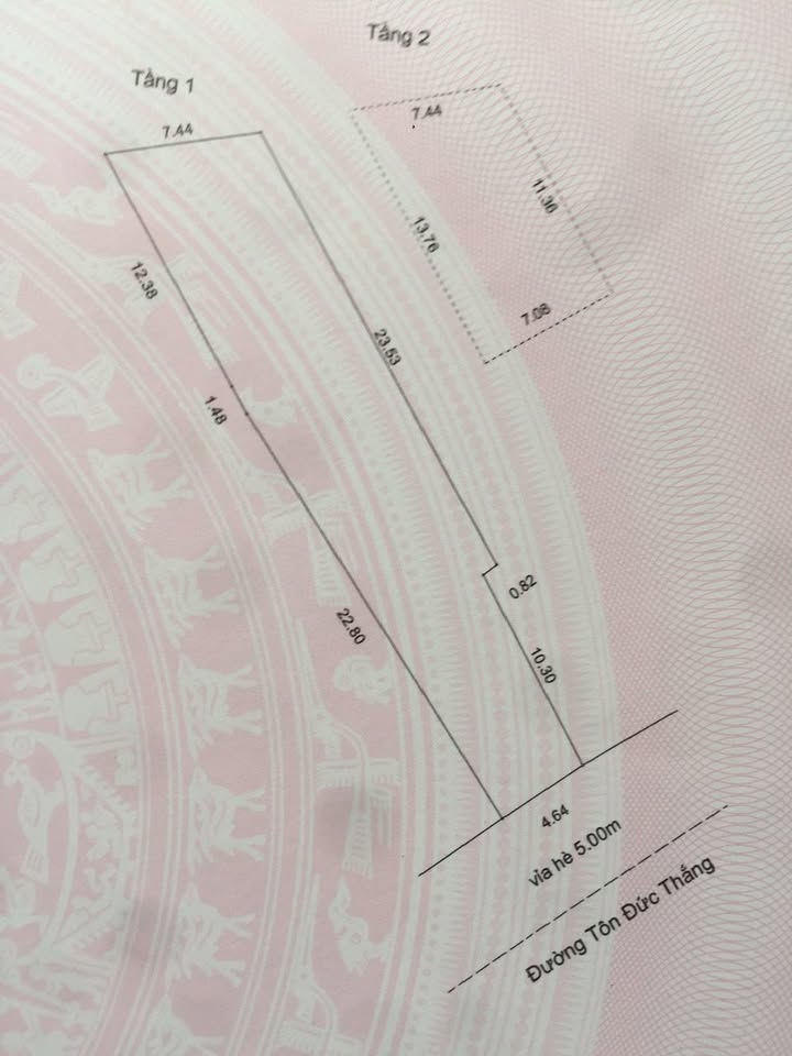 Nhà mặt tiền Tôn Đức Thắng 225m² giá 13.5 tỷ - Kinh doanh sầm uất!