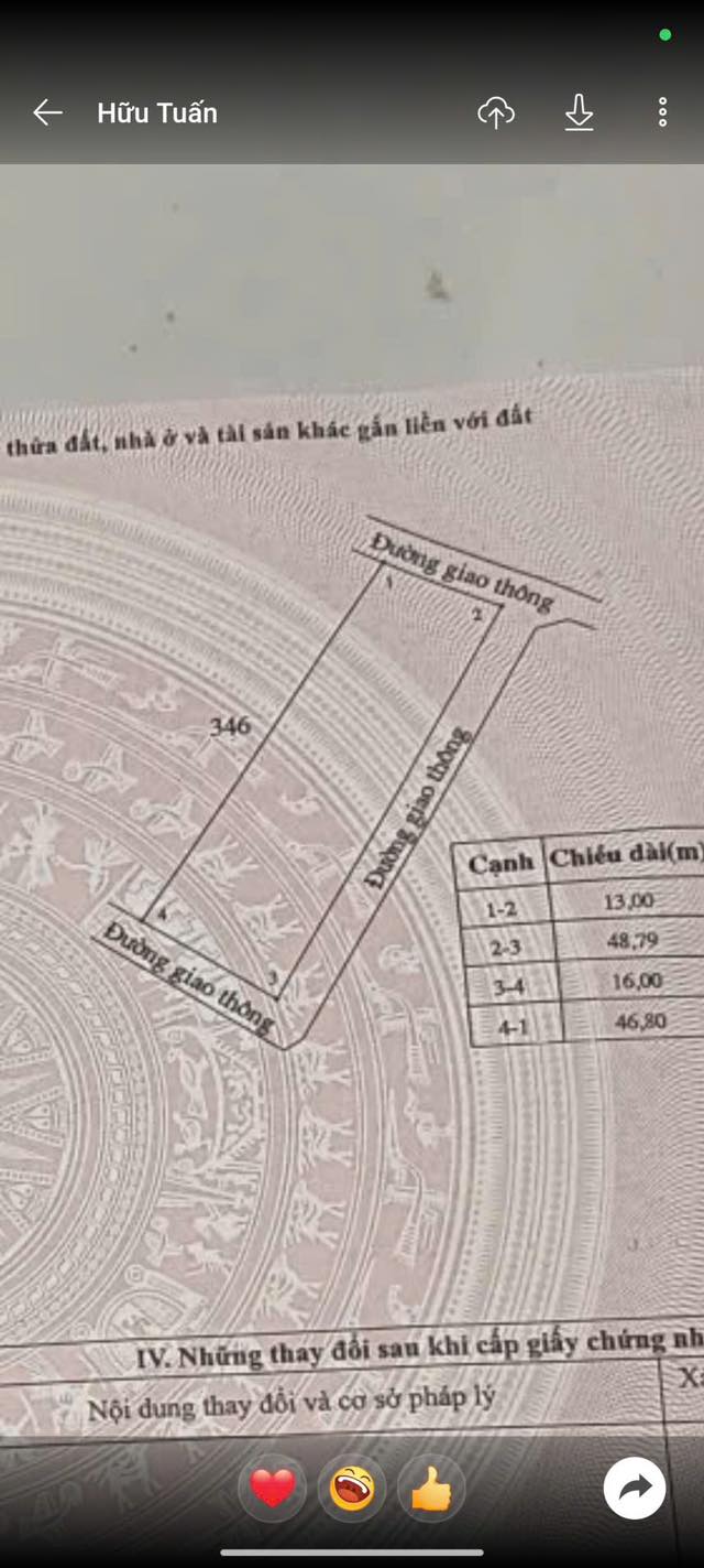 Đất thổ cư Thạch Kênh 690m² giá 3 tỷ - Vị trí đắc địa gần quốc lộ!