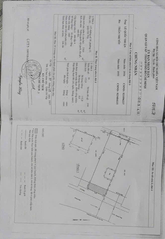 Bán nhà mặt tiền đường Tân Sơn, Gò Vấp, 200m² - Kinh doanh sầm uất, giá chỉ 25.5 tỷ!