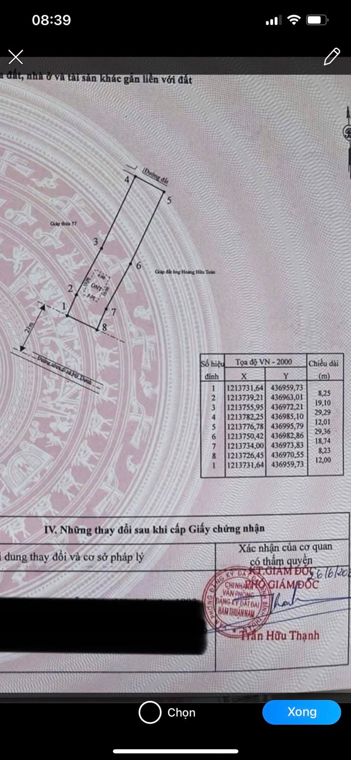 Đất thổ cư mặt tiền nhựa 677,7m² giá 1,2 tỷ - Khu vực sầm uất gần chợ Ba Bàu!