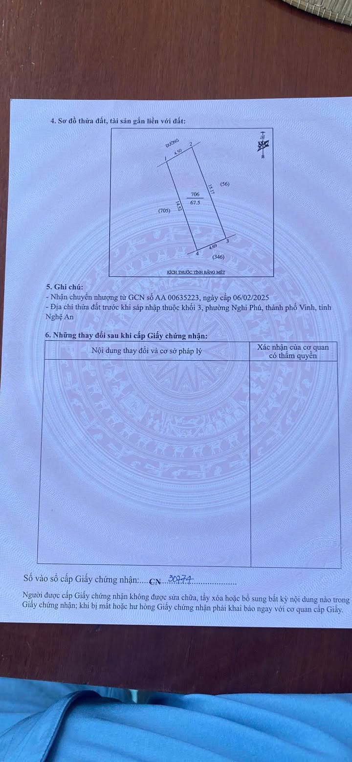 Đất Nghi Phú Vinh 67.5m² giá 2.1 tỷ - Đường rộng, tiện ích đầy đủ!