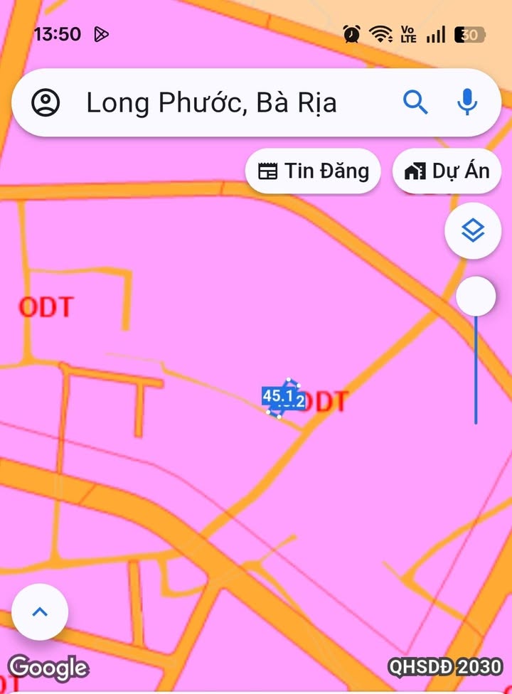 Đất nền Long Phước 630m² giá 2.4 tỷ - Mặt tiền đường nhựa, vị trí tiềm năng!