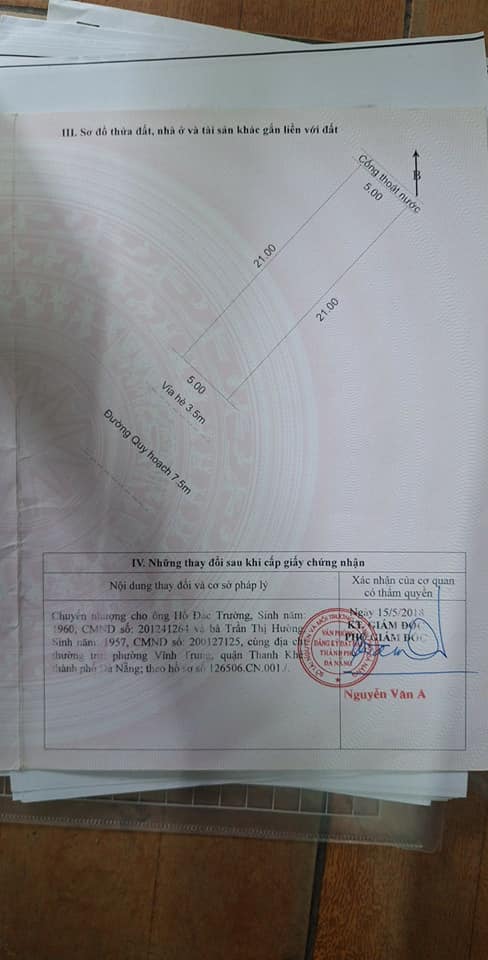 Đất nền Phước Lý, Đà Nẵng 105m² giá 4.22 tỷ - Sổ hồng chính chủ, bớt nhẹ!