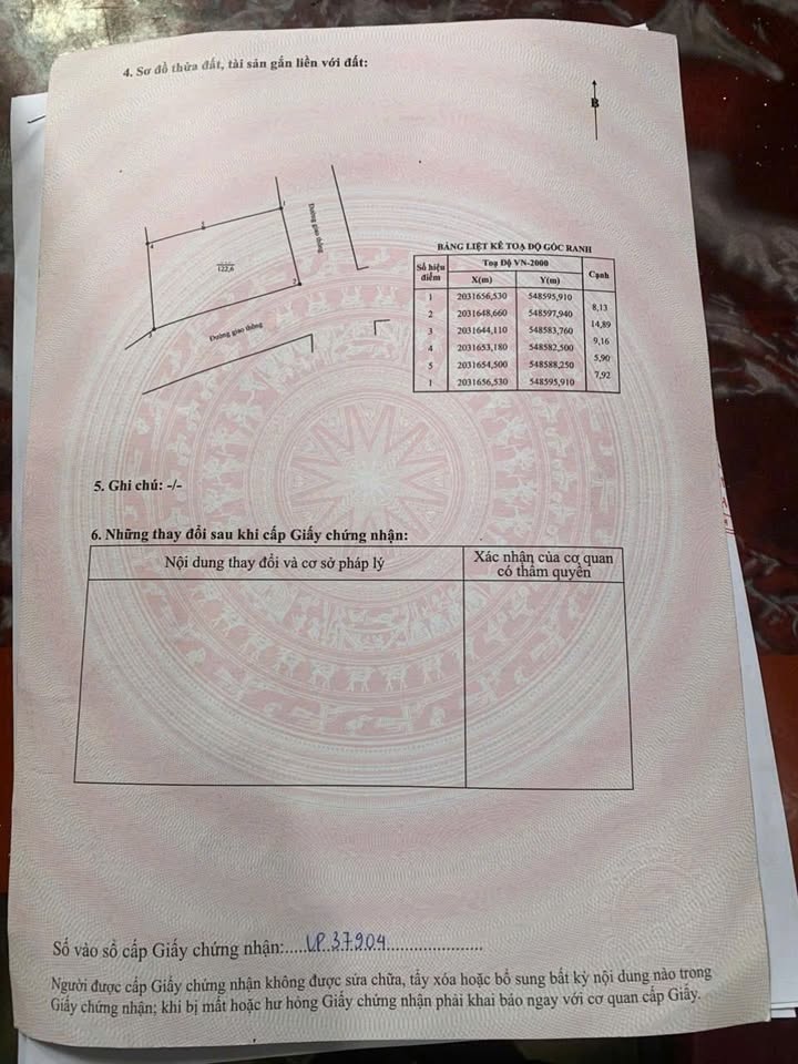 Đất thổ cư 2 mặt tiền tại thôn Thanh Quang, Thạch Lạc - 122m² chỉ 1.2 tỷ!