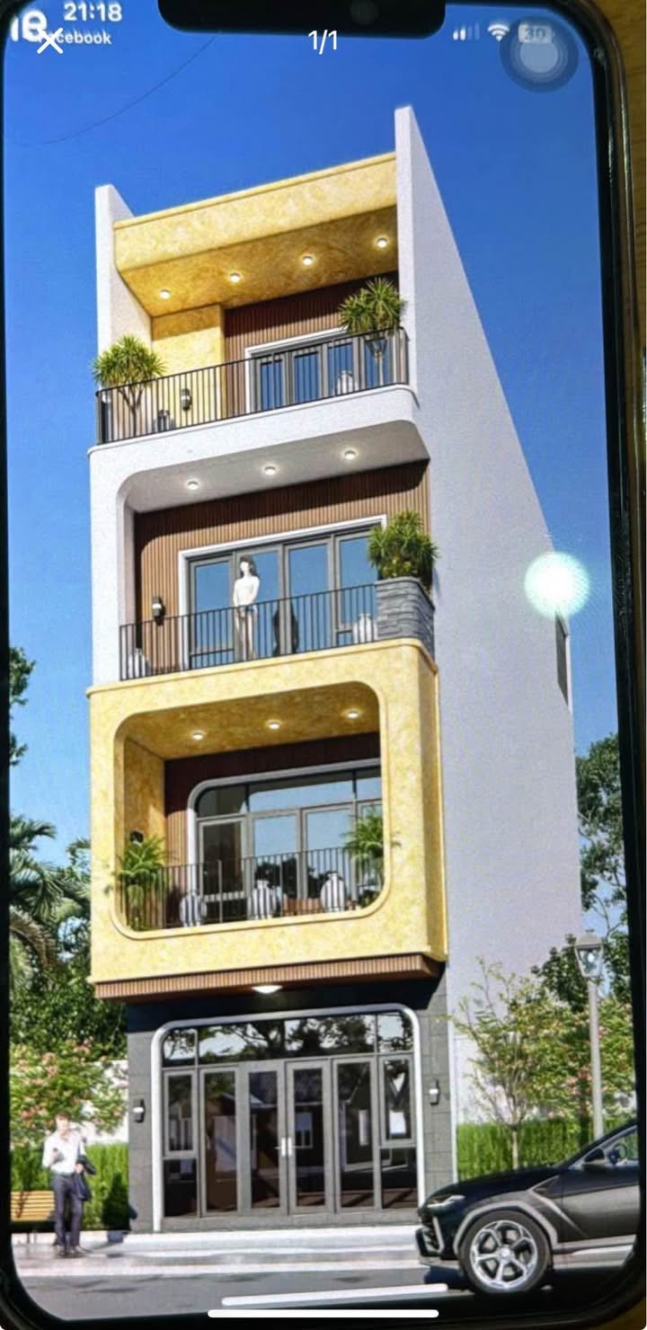 Nhà phố 4 tầng khu đô thị Nguyễn Công Trứ, Nam Định 90m² giá 10 tỷ - Thiết kế hiện đại, móng cọc chắc chắn!