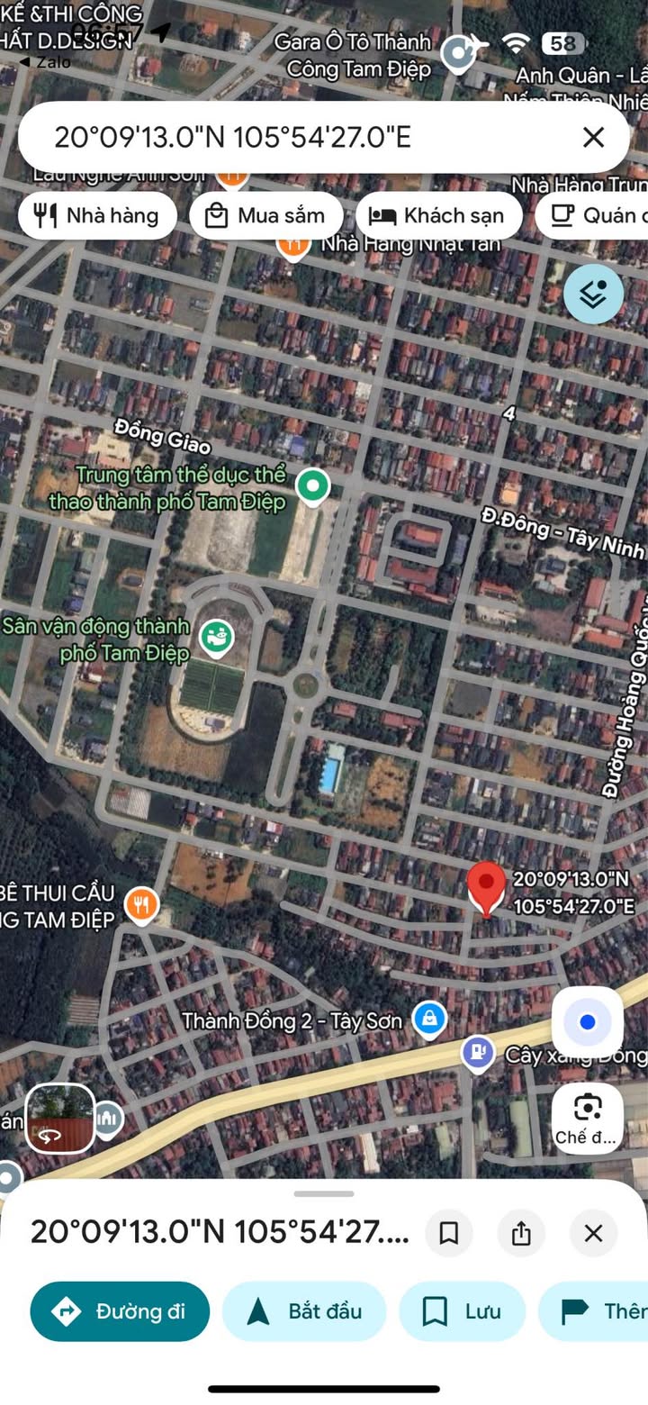 Đất nền Tây Sơn, Tam Điệp 75m² giá 1 tỷ - Cơ hội đầu tư hấp dẫn!