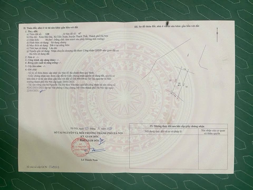 Đất nền Bãi Dài Tiến Xuân 86m² giá 2.6 tỷ - Đầu tư sinh lời nhanh!